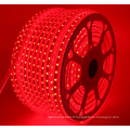 Lumières flexibles de bande de RGB LED de CA 110-120V, 60 LEDs / M, imperméable, couleur changeante de lumière de corde de 5050 SMD LED multi de couleur